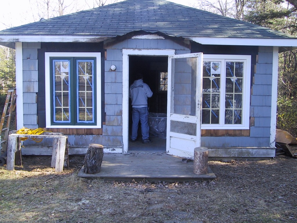 Studio Exterior Renovation windows