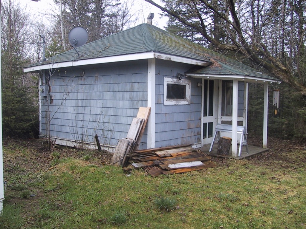 Studio Roof Renovation before