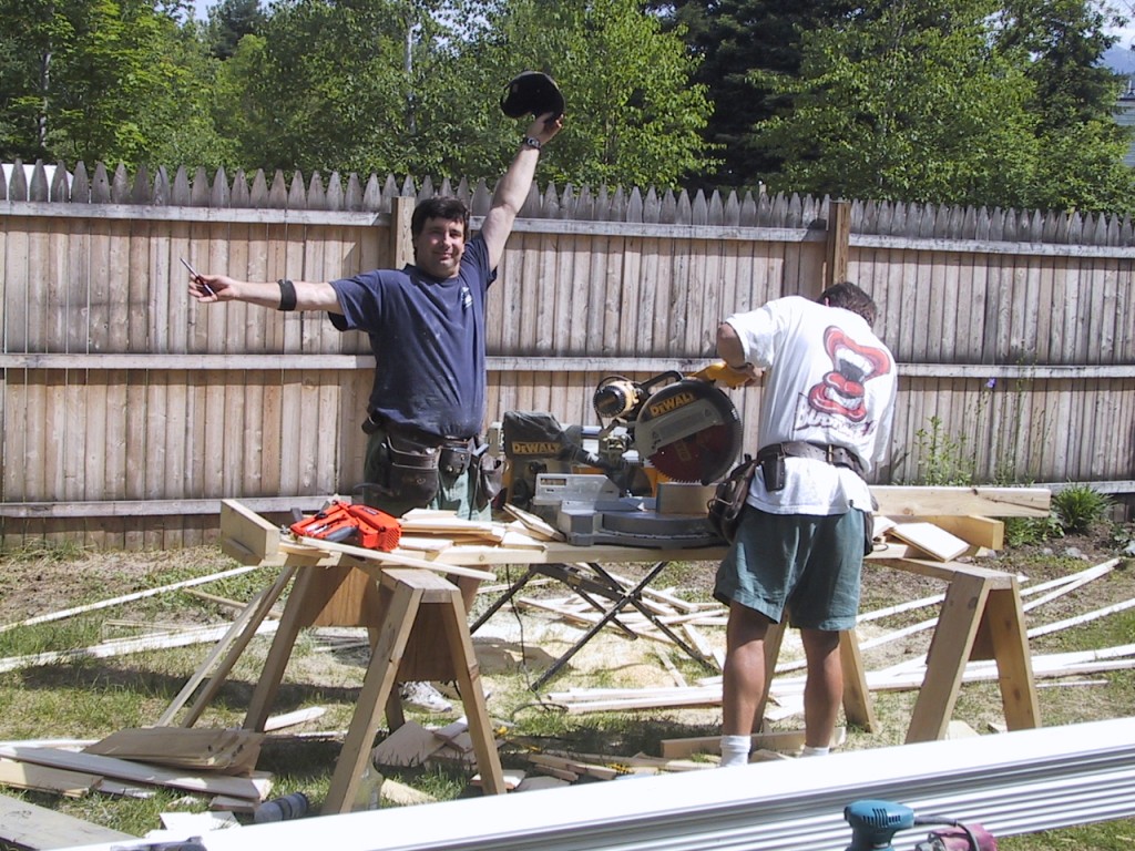 Studio Cathedral Ceiling Renovation Kevin and Eric