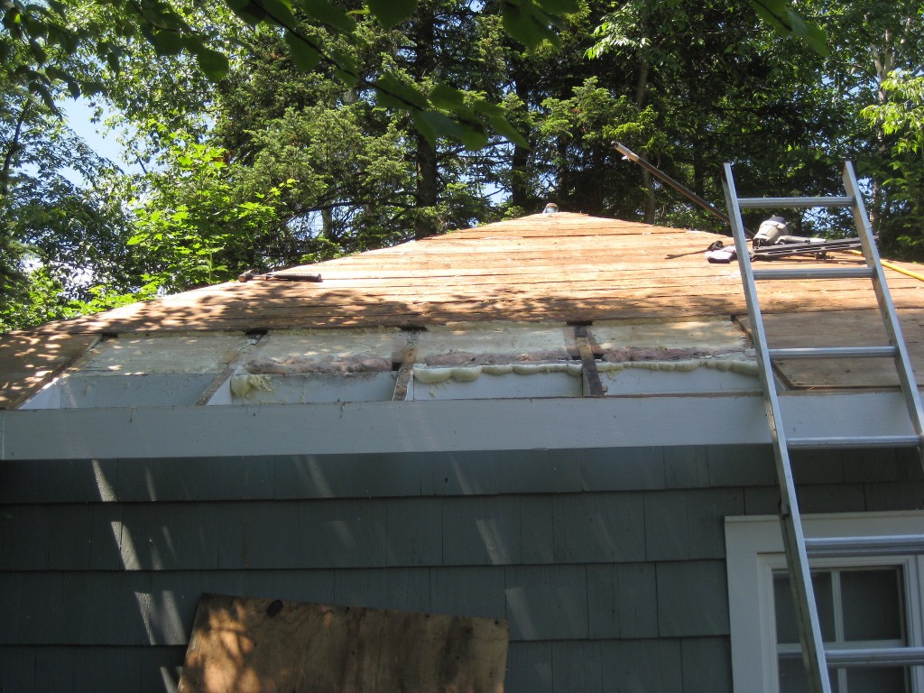 Studio Roof Renovation demo