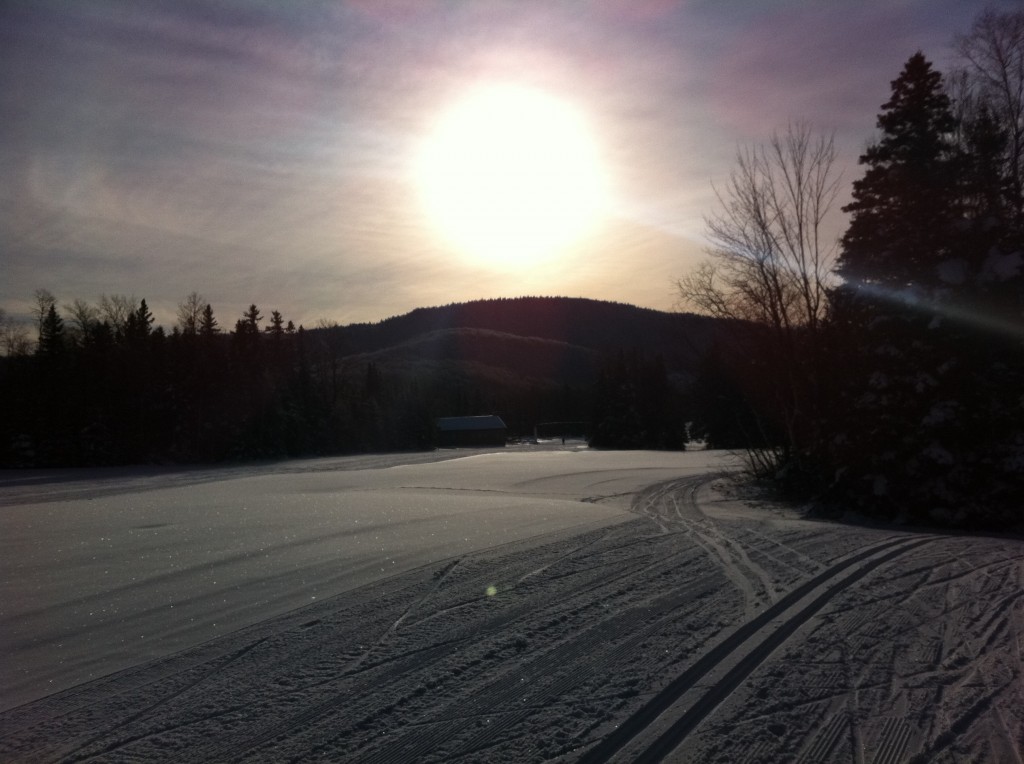 Cross Country Skiing at Mount Van Hoevenberg biathalon