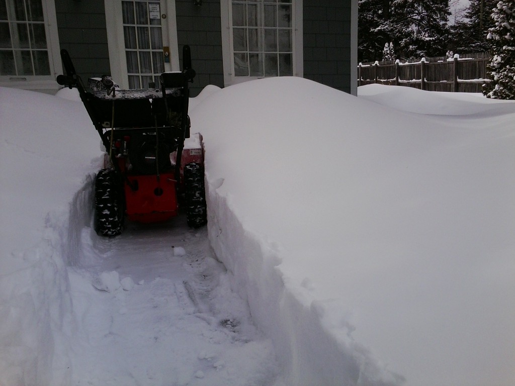 GO-Cottage The Art of Shoveling Snow path plow