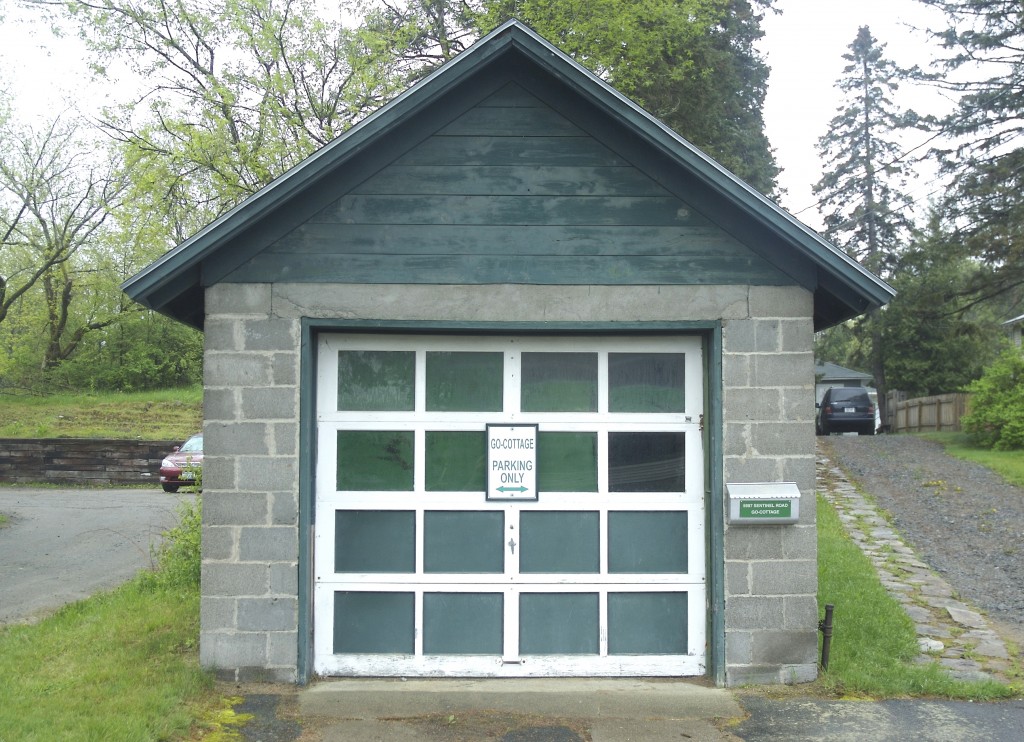 Garage External Renovation before front