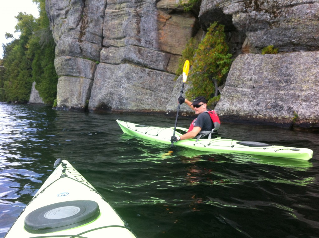 Kayaking the Great Lake Placid