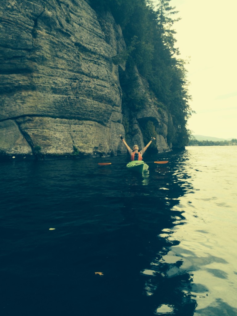 Kayaking the Great Lake Placid