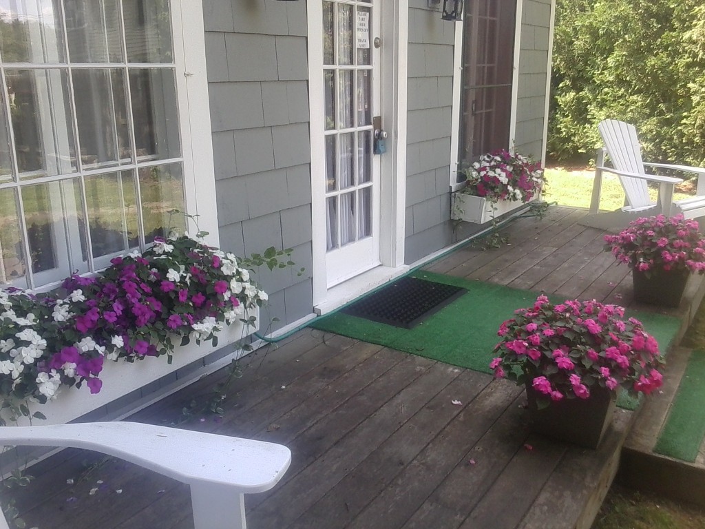 GO-Cottage It's deck staining time before