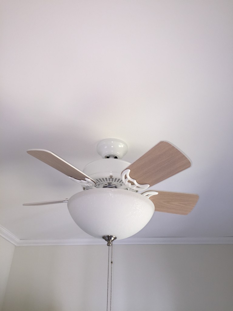 GO-Cottage Laundry Room Renovation Ceiling Fan