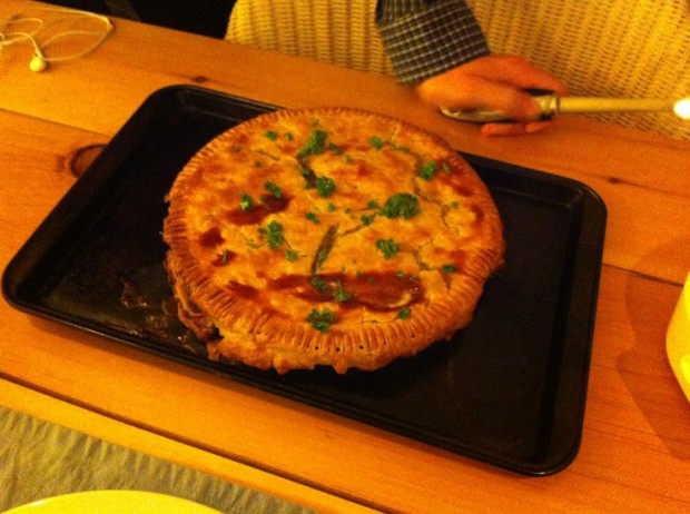 tasty turkey pie