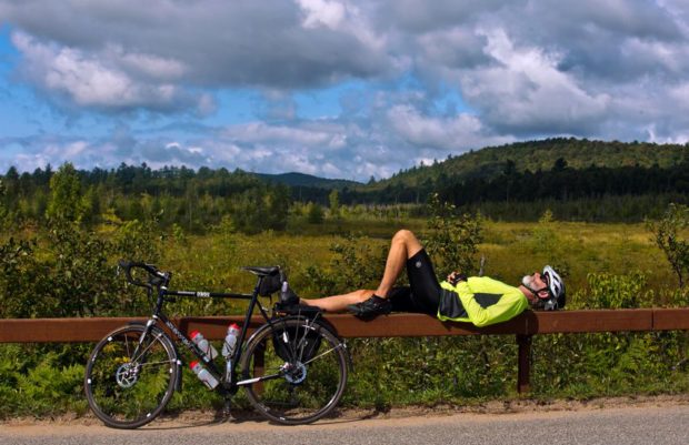 summertime cycling