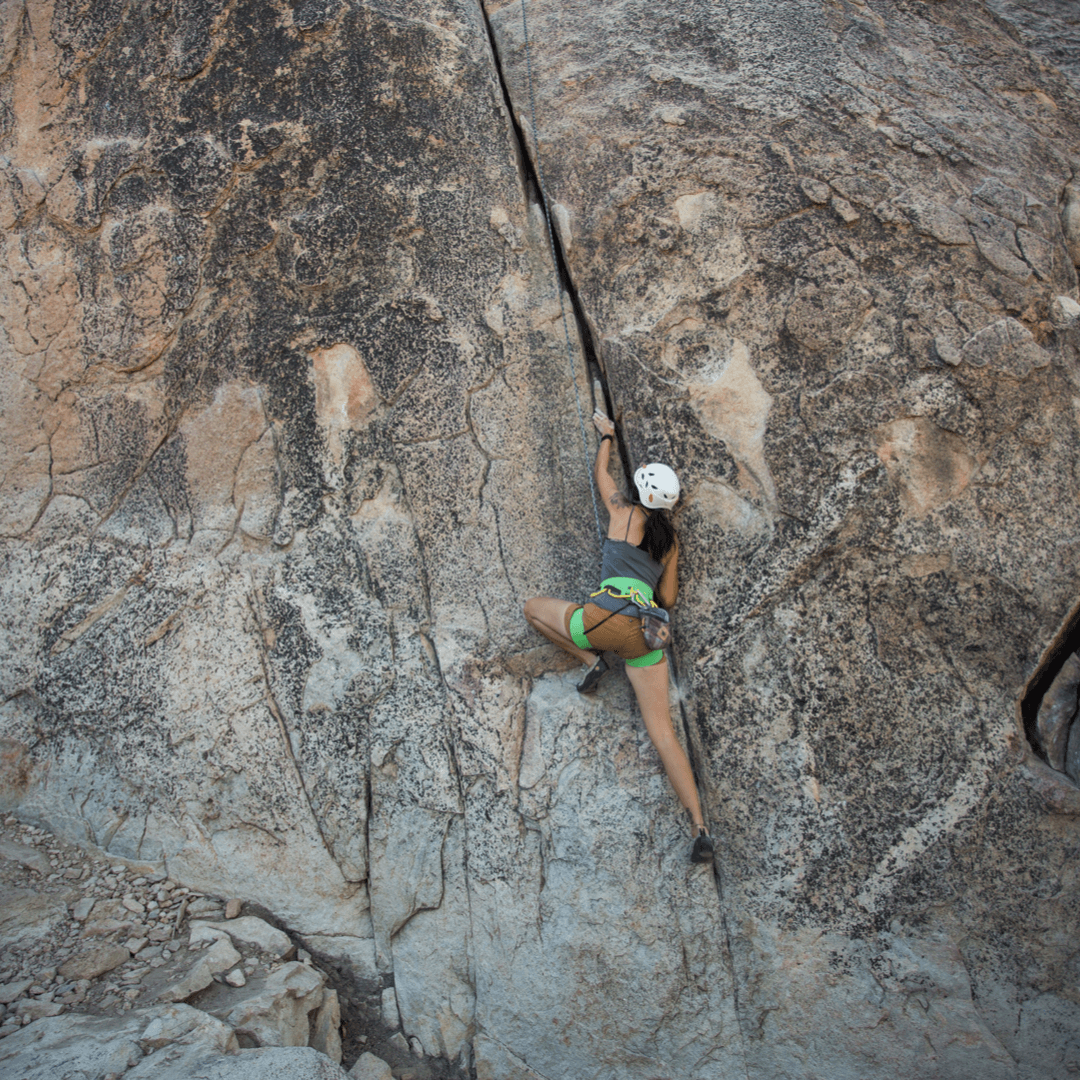 Rock climbing