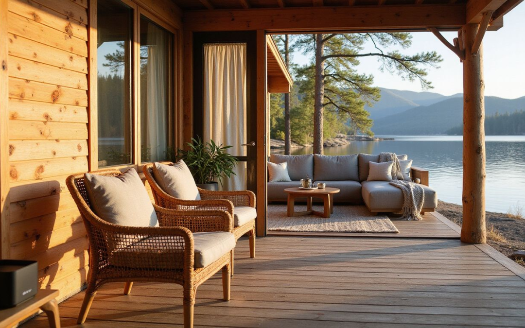 Modern Lakefront Cabin Rental in Lake Placid